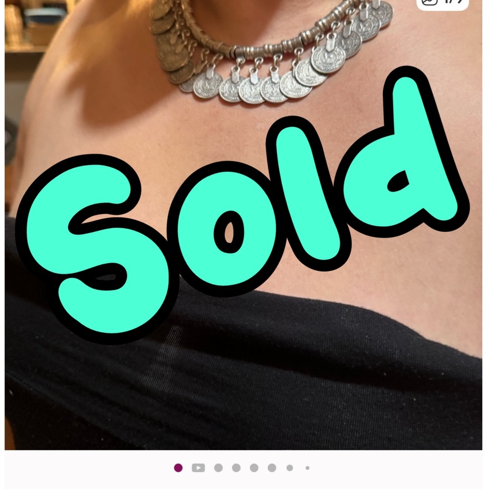 Turkish Silver Coin Necklace